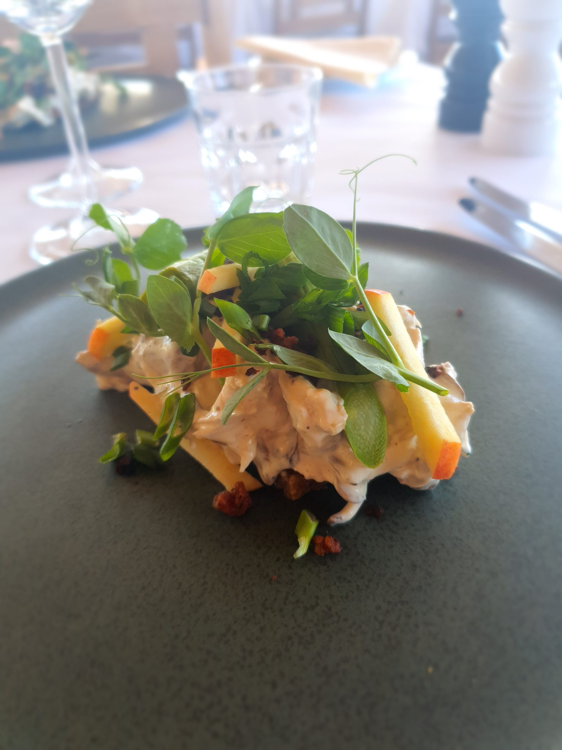 hønsesalatmad